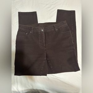 Chico’s jeans, size 1, brown